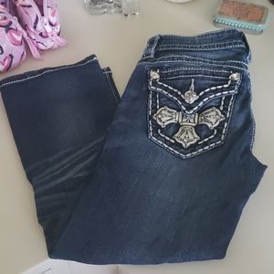 Miss me cropped jeans